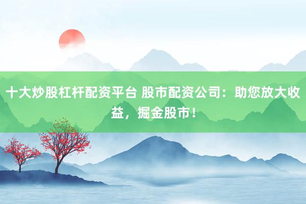 十大炒股杠杆配资平台 股市配资公司：助您放大收益，掘金股市！